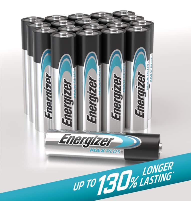 Energizer AAA Alkali-Batterien Max Plus LR03 1,5 V 20 Stück