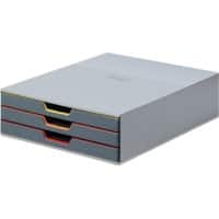 DURABLE Schubladeneinheit VariColor A4 Grau 24,7 x 35,6 x 9,5 cm