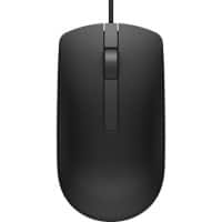 Dell MS116 Maus Verkabelt Schwarz Geeignet Für Linkshänder