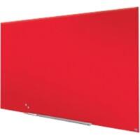 Nobo Impression Pro Glasboard Magnetisch Rot 190 x 100 cm
