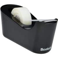 Scotch Magic Klebebandabroller-Set Scotch Magic C-18 Schwarz 19 mm x 33 m ABS (Acrylnitril-Butadien-Styrol)
