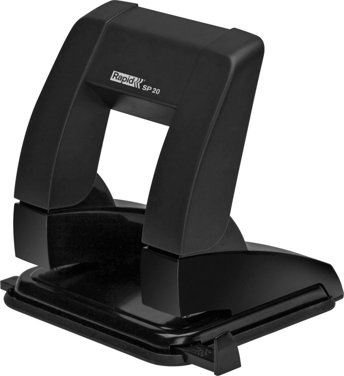 Rapid Supreme Press Less Locher SP20 2-fach 20 Blatt Schwarz