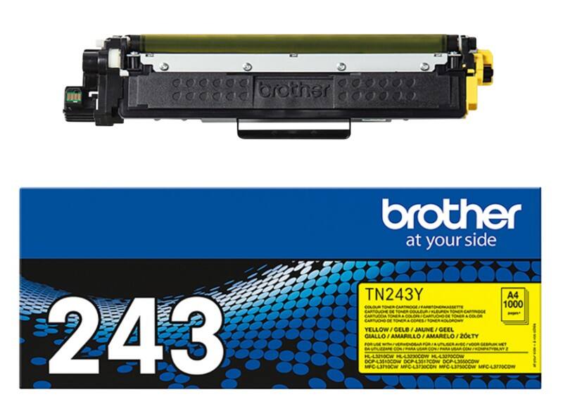 Brother TN243Y Original Tonerkartusche Gelb