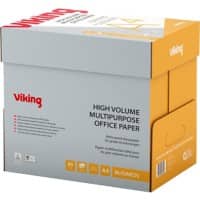Viking Business DIN A4 Druckerpapier 80 g/m² Matt Weiß 2500 Blatt