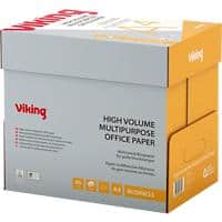Viking Business Kopier-/ Druckerpapier DIN A4 80 g/m² Weiß Quickbox mit 2500 Blatt