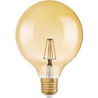 Osram GLOBE GOLD Glühlampe Glasklar E27 7 W 1906 Warmweiß