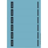 Leitz PC-beschriftbare Selbstklebende Rückenschilder 1686 Für Leitz 1050 Qualitäts-Ordner Blau 39 x 192 mm 150 Stück