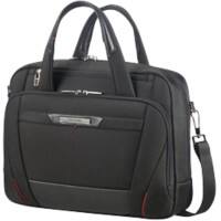Samsonite Schultertasche Pro,-DLX5 14.1 " Nylon, Leder Schwarz 37 x 11 x 27,5 cm