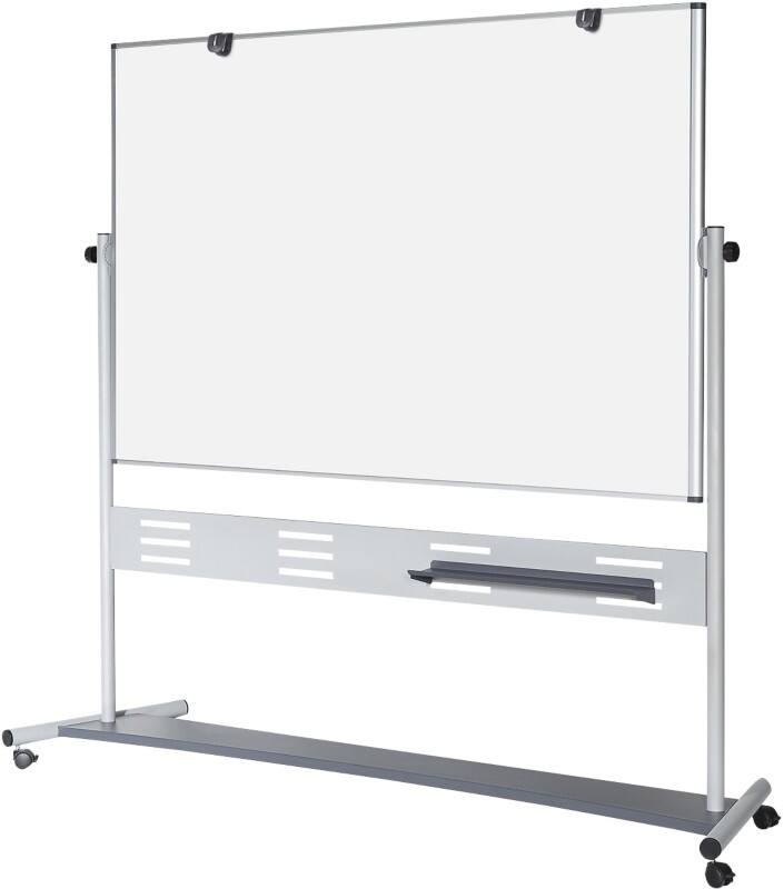 Bi-Office Evolution Mobiles Whiteboard Freistehend Magnetisch Emaille Beidseitig 90 (B) x 120 (H) cm