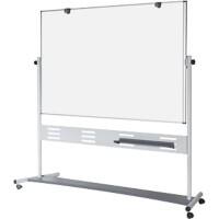 Bi-Office Evolution Mobiles Whiteboard Freistehend Magnetisch Emaille Doppelseitig 90 (B) x 120 (H) cm