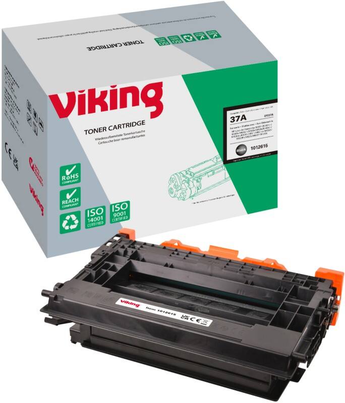 Viking 37A Kompatibel HP Tonerkartusche CF237A Schwarz