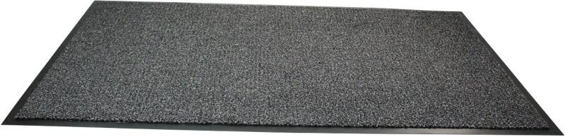 Floortex Fußmatte für innen Premium Grau Mikrofaser, PP (Polypropylen), PVC (Polyvinylchlorid)  900 x 600 x 600 mm