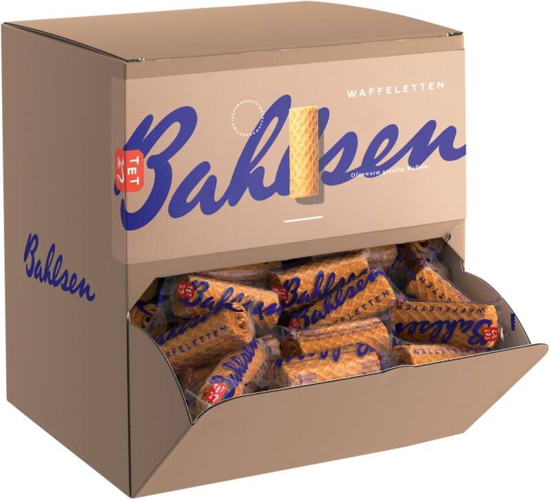 Bahlsen Waffelröllchen Waffeletten 150 Stück à 5 g