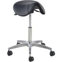 Euroseats Ergonomischer Hocker Matera Medium Schwarz