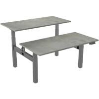 euroseats Sitz-Stehbank Oxyd Grau 1.600 x 800 x 600 - 1.230 mm