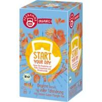 TEEKANNE Organics Start Your Day Bio Koffeinfrei Tee Kräutertee 20 Stück à 1.8 g