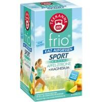 TEEKANNE Frio Koffeinfrei Tee Apfel, Zitrone 18 Stück à 2.5 g