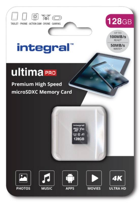 Integral UltimaPRO MicroSDHC-Speicherkarte 128 GB