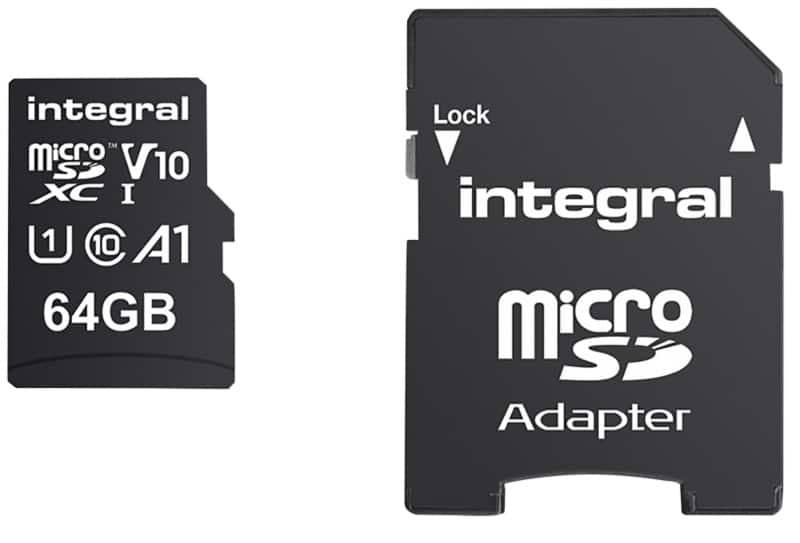 Integral Micro SDXC Flash-Speicherkarte V10 64 GB