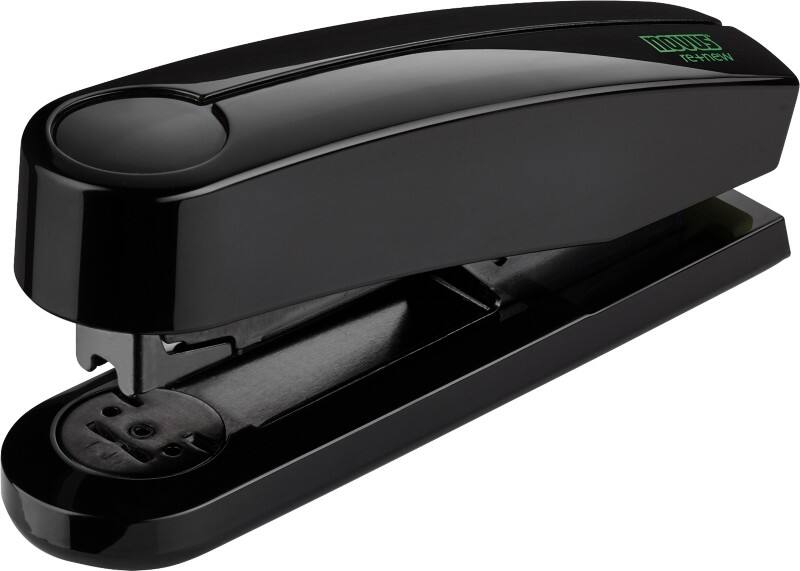 Novus re+new Heftgerät B Halbstreifen 40 Blatt Schwarz 24/6, 24/8, 26/6, 26/8 Kunststoff, Metall