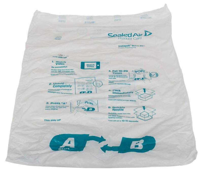 Instapak Quick Schaumverpackung  Nr. 40 460 mm (B) x 610 mm (H) Transparent 30 Stück