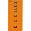 Bisley Schubladenschrank 8 Schübe Orange 279 x 380 x 590 mm