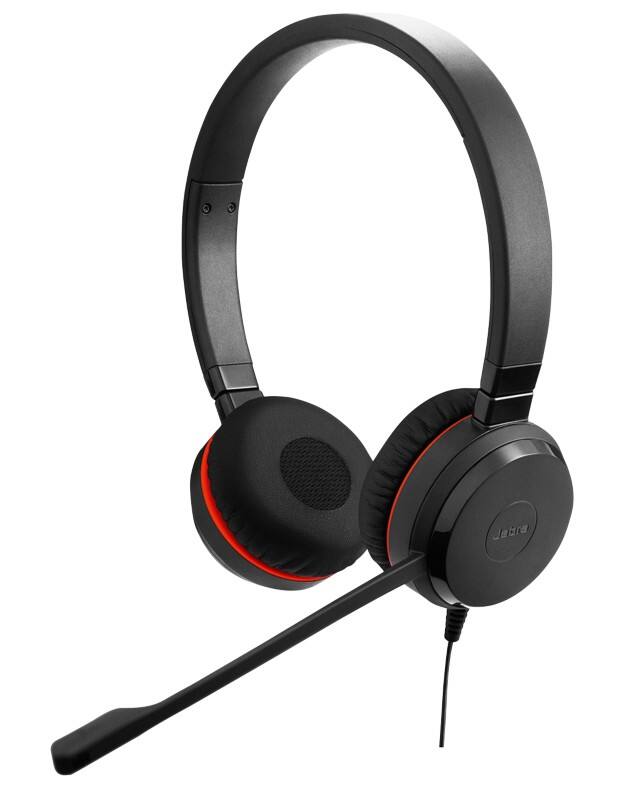 Jabra Evolve Evolve 30 II MS Stereo Verkabelt Headset Kopfbügel USB, 3.5 mm Jack Noise Cancelling Microphone Mit Mikrofon Stereo