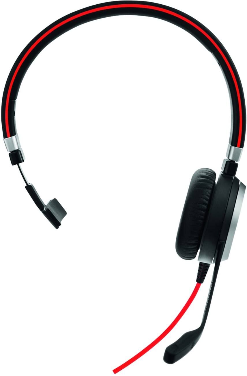 Jabra Evolve 40 MS Mono Kabelgebundenes Headset Schwarz