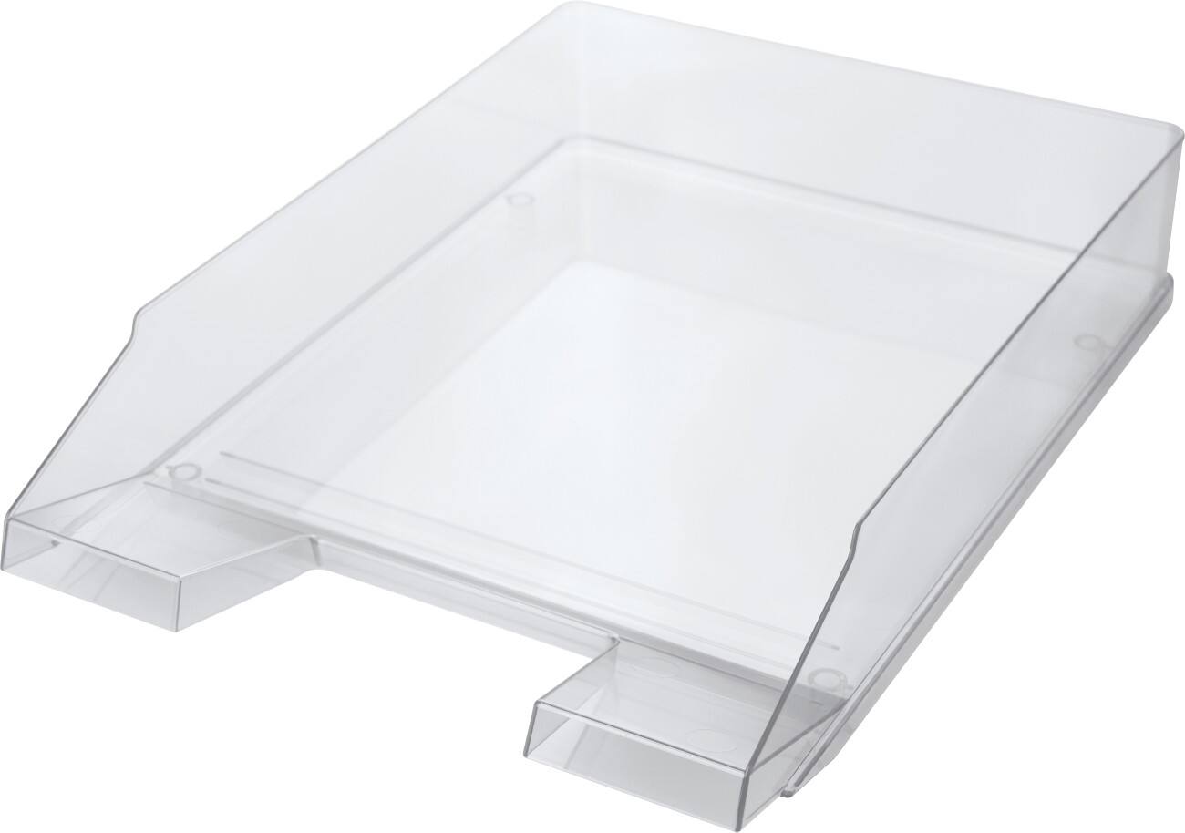 helit Briefablage Brilliant Plastik Klarsicht 24,5 x 34,7 x 6,7 cm