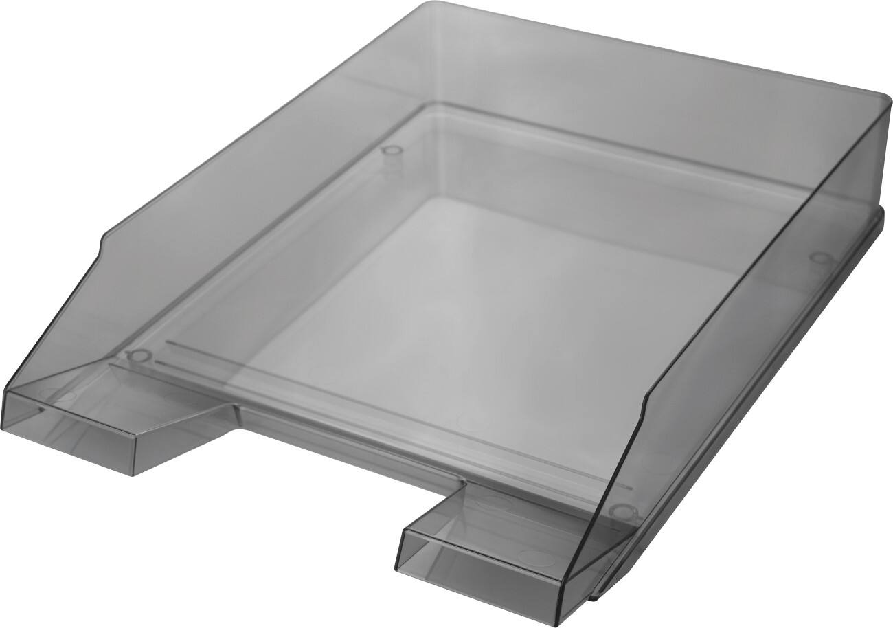 helit Briefablage Brilliant Plastik Grau 24,5 x 34,7 x 6,7 cm