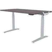 Fellowes Sitz-Stehschreibtisch Levado Eiche 800 x 1.800 x 1.257 mm