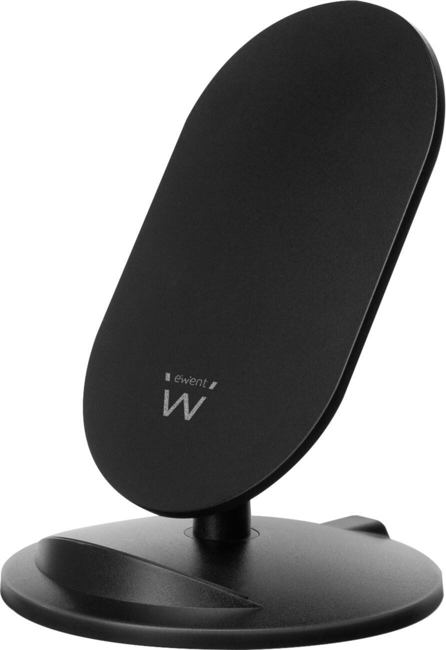 ewent Qi-Smartphone Ladeständer EW1192 Schwarz