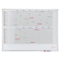 Franken X-tra!Line Whiteboard Magnetisch Lackierter Stahl Einseitig 120 (B) x 90 (H) cm