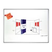 Franken Whiteboard Schienensystem Magnetisch Emaille Einseitig 60 (B) x 45 (H) cm
