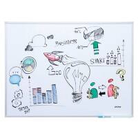 Franken Whiteboard Wandmontiert Nicht magnetisch Melamin Einseitig 180 (B) x 90 (H) cm