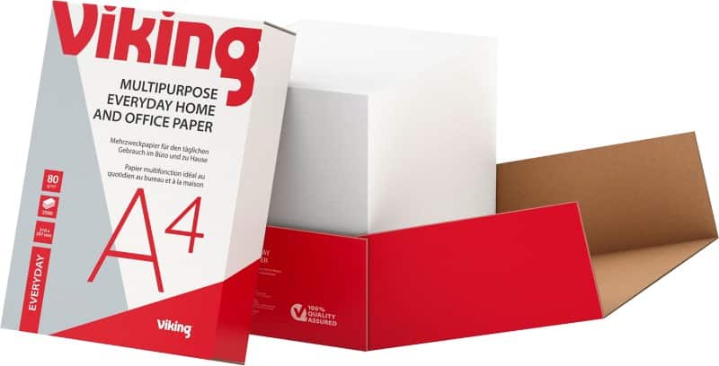 Viking Everyday DIN A4 Druckerpapier 80 g/m² Strahlend weiß 153 CIE 2500 Blatt