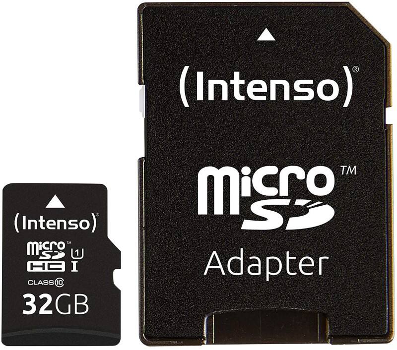 Intenso Micro-SDHC-Flash-Speicherkarte UHS-I Premium 32 GB