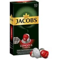 Jacobs Lungo 6 Classico Kaffeekapseln 10 Stück à 5.2 g