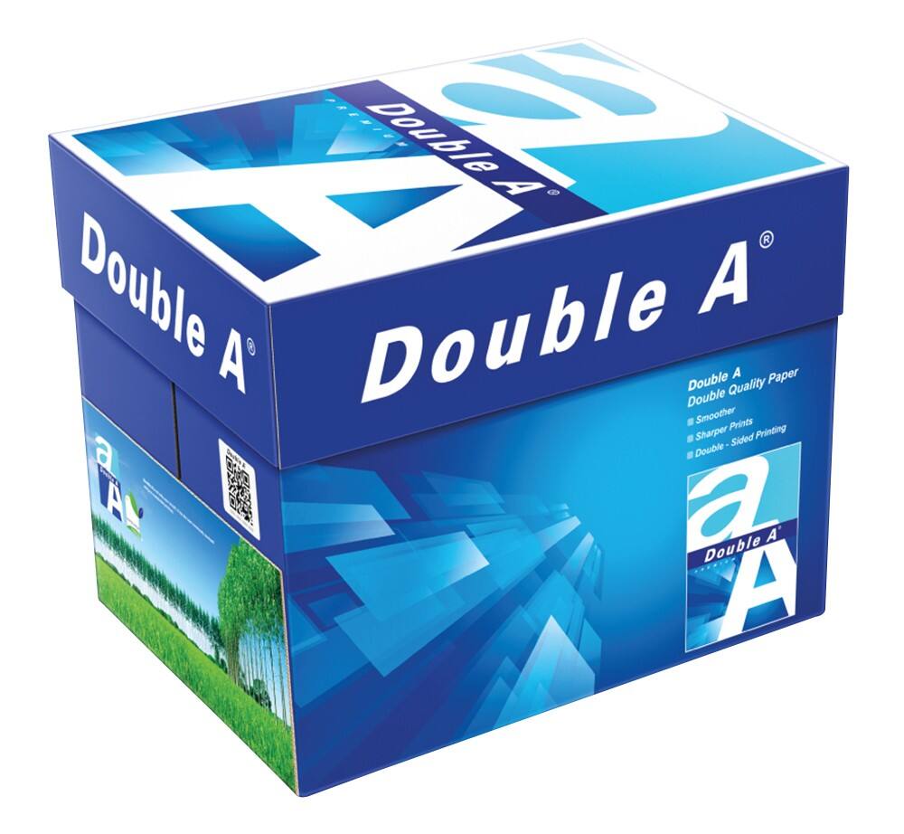 Double A Premium Kopier-/ Druckerpapier DIN A4 80 g/m² Weiß Quickbox mit 2500 Blatt