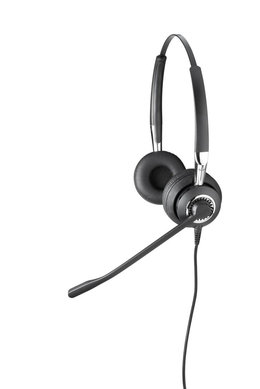 Jabra BIZ 2400 II USB Duo Kabelloses Headset Bluetooth Schwarz