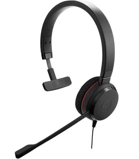 Jabra Evolve Verkabelt Headset Kopfbügel USB Noise Cancelling Microphone Mit Mikrofon Mono Evolve 20SE MS Mono Schwarz