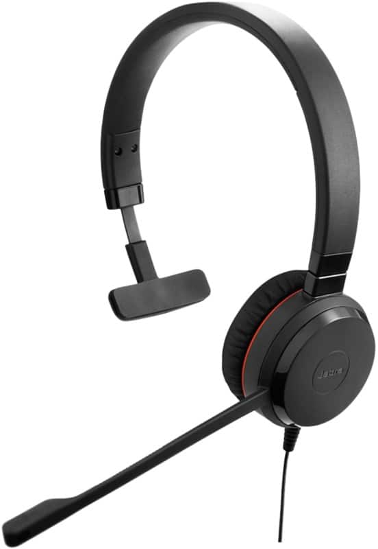 Jabra Evolve 20SE UC Mono Kabelgebundenes Headset Schwarz