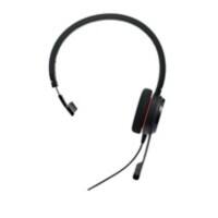 Jabra Evolve 20 UC Mono Kabelgebundene Kopfhörer Schwarz