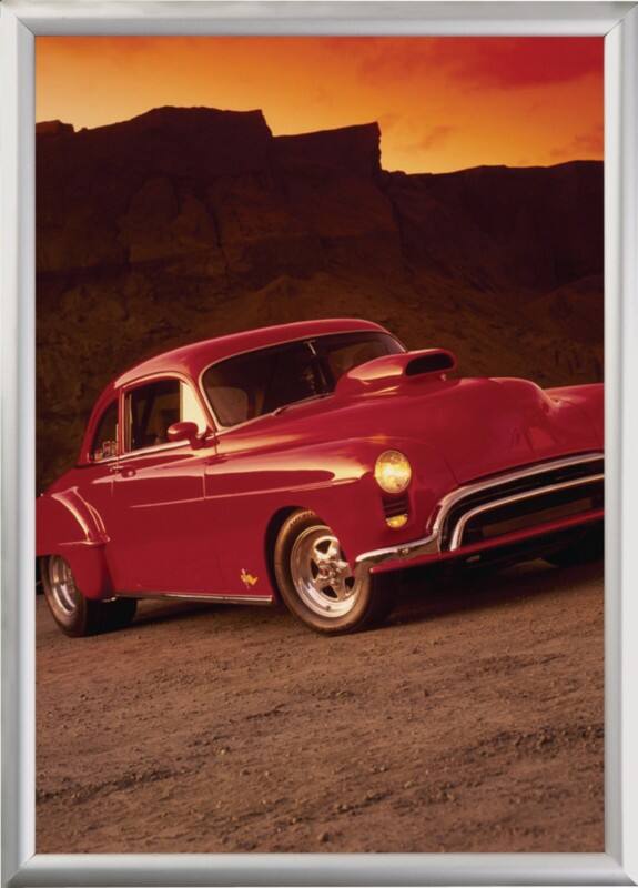 Stewart Superior A3 Klapprahmen Hängend Silber Aluminium SN25A3 35 (B) x 1,2 (T) x 26 (H) cm