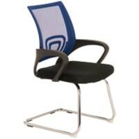 Besucherstuhl Eureka Blau