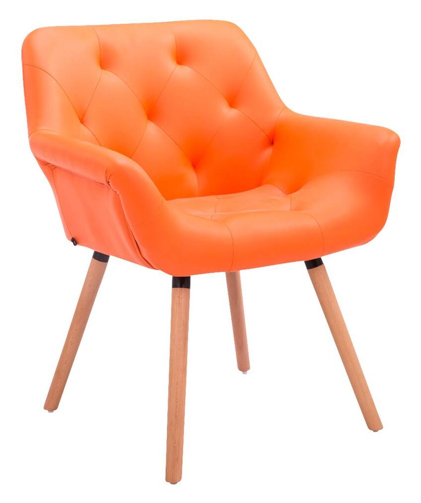 Besucherstuhl Cassidy Orange