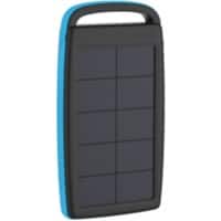 XLayer Powerbank Plus Solar 20000mAh Schwarz, Blau