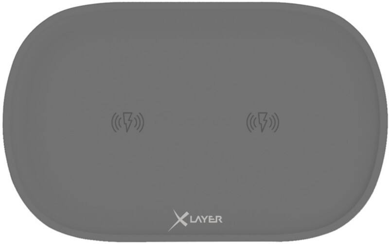 XLayer Qi Induktions-Ladestation 215762 Grau