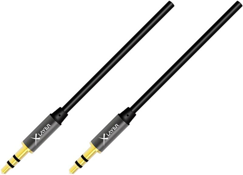 XLayer Audio-Kabel 210790 1 x 3,5 mm Mini-Jack und 1 x 3,5 mm Mini-Jack 2 m