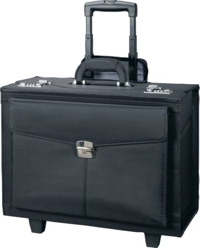 Alassio Pilotenkoffer ROCCA II 46 x 25,5 x 40 cm Schwarz